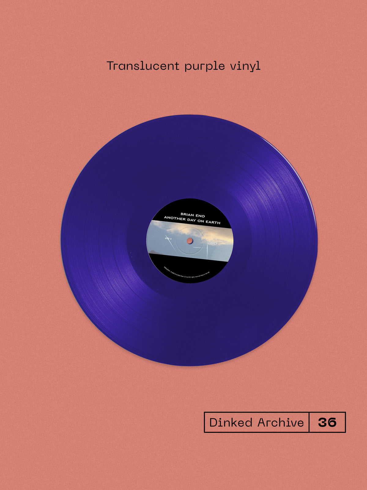 Brian Eno - Another Day On Earth (Dinked Edition Archive Edition No.36)