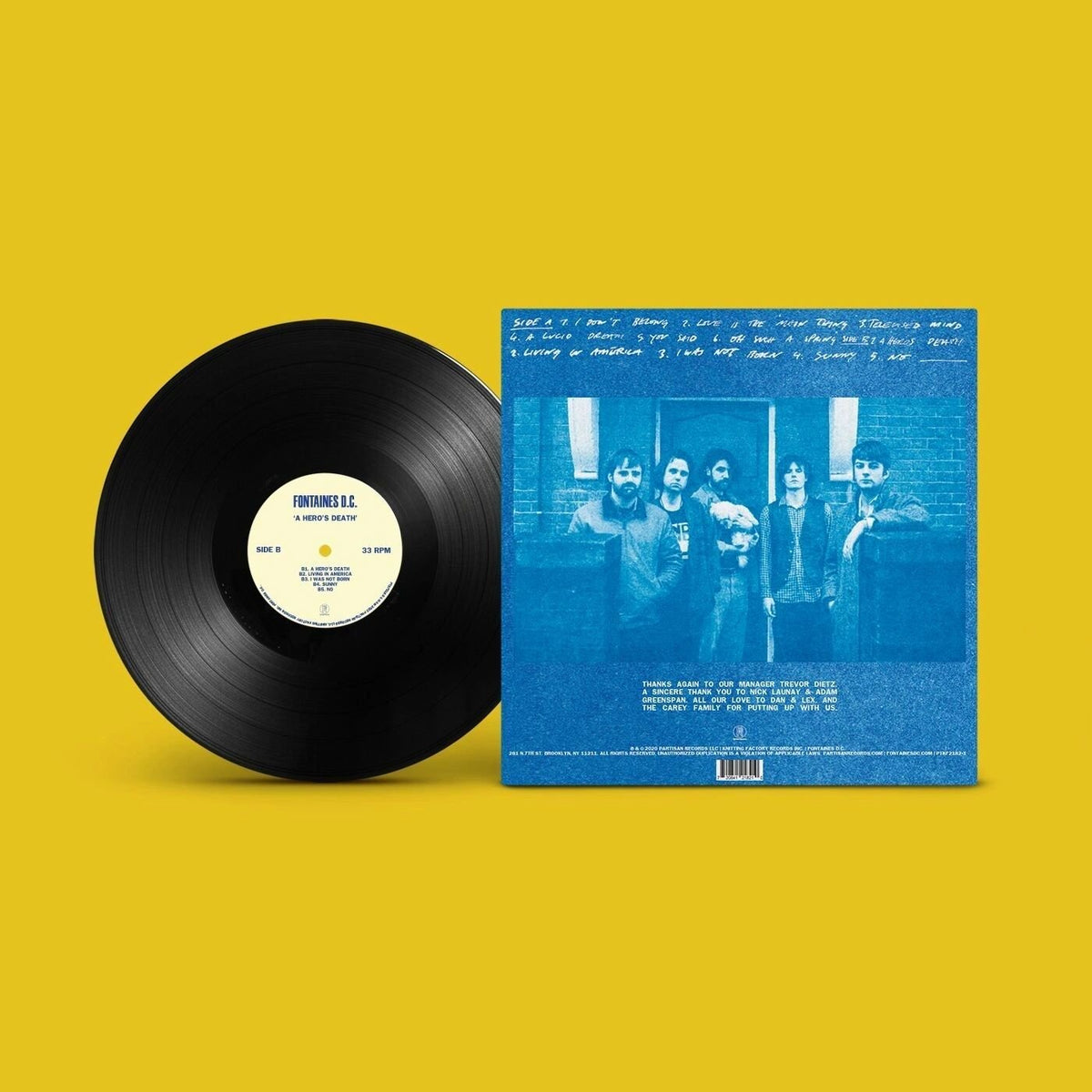 Fontaines D.C. - A Hero's Death – Vinilo Record Store