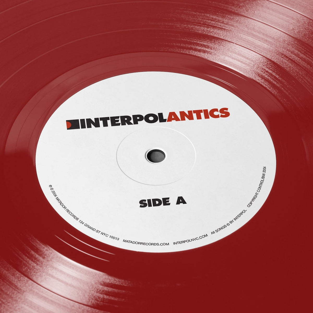 Interpol - Antics (20th Anniversary Red Vinyl Edition)