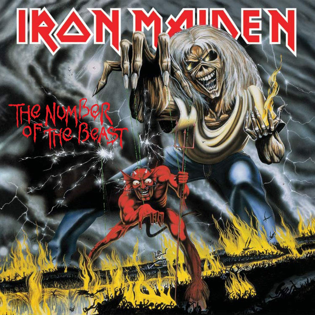 s*a様 IRON MAIDEN/ THE NUMBER OF THE BEAS Iron Maiden ‎– The Number Of The Beast – Vinilo Record Store