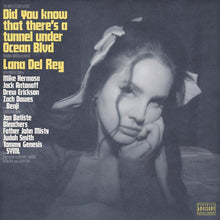 Load image into Gallery viewer, Lana Del Rey - Did you know that there's a tunnel under Ocean Blvd