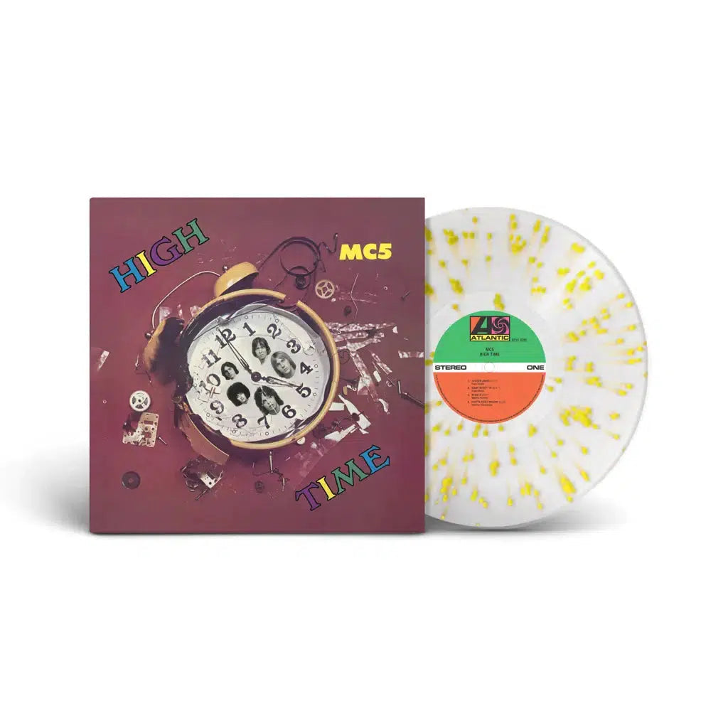 MC5 - High Time - Ltd 140g Clear & Yellow Splatter vinyl – Vinilo