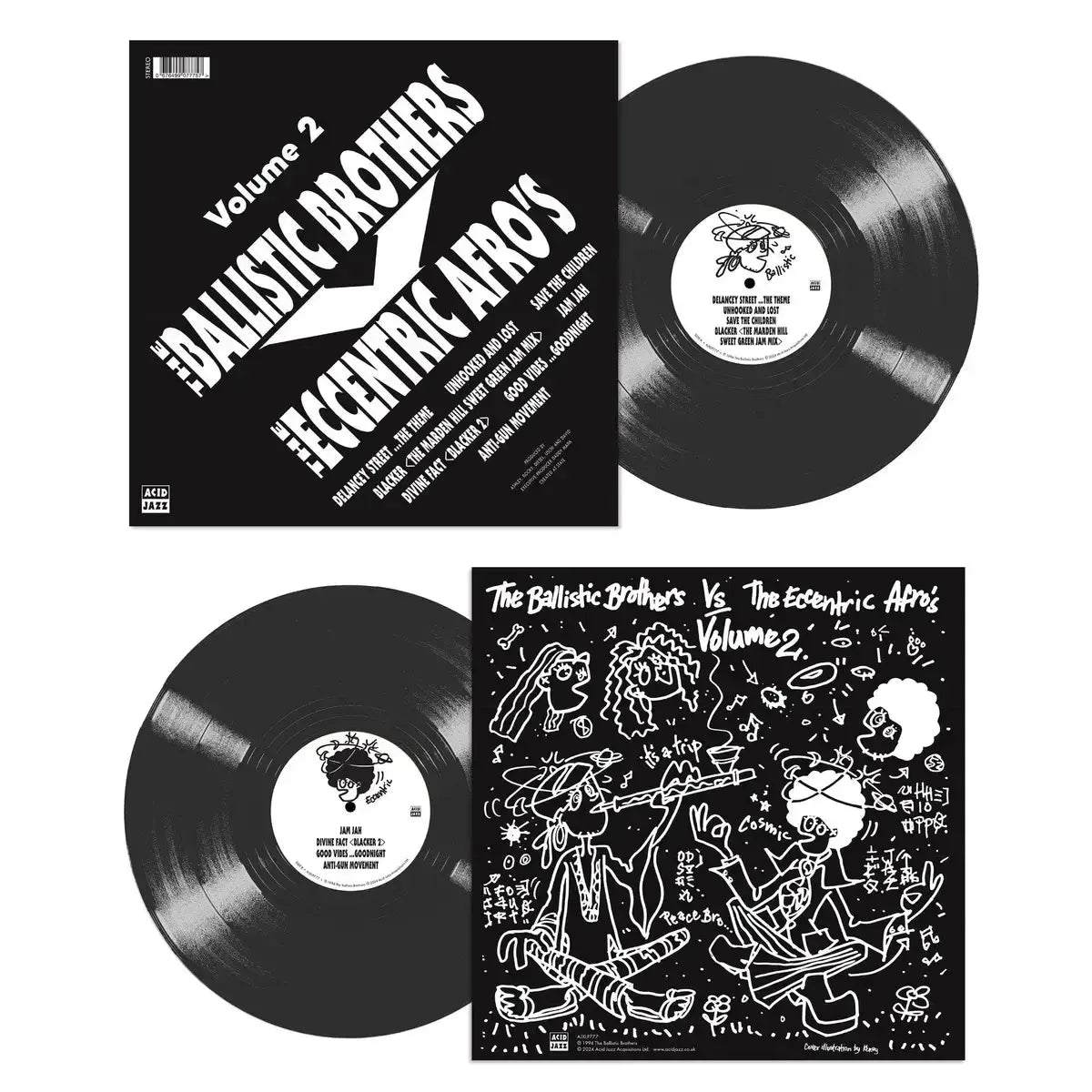 The Ballistic Brothers - The Ballistic Brothers Vs The Eccentric Afros - Volume 2