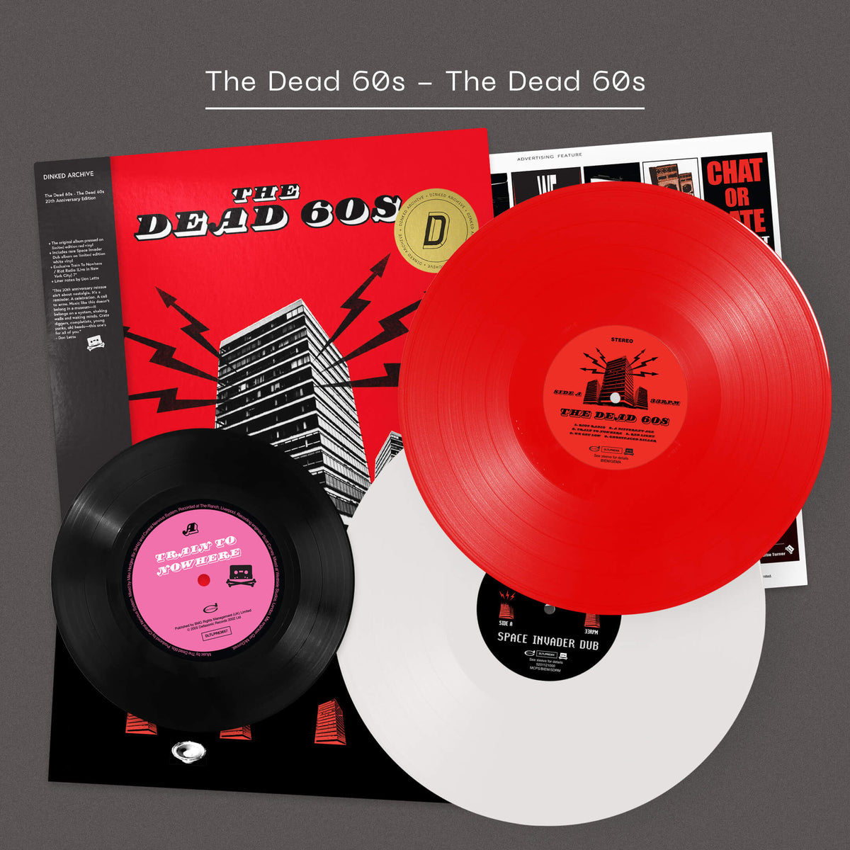 The Dead 60s LPレコード The-Dead-60s-The-Dead-60s-2025