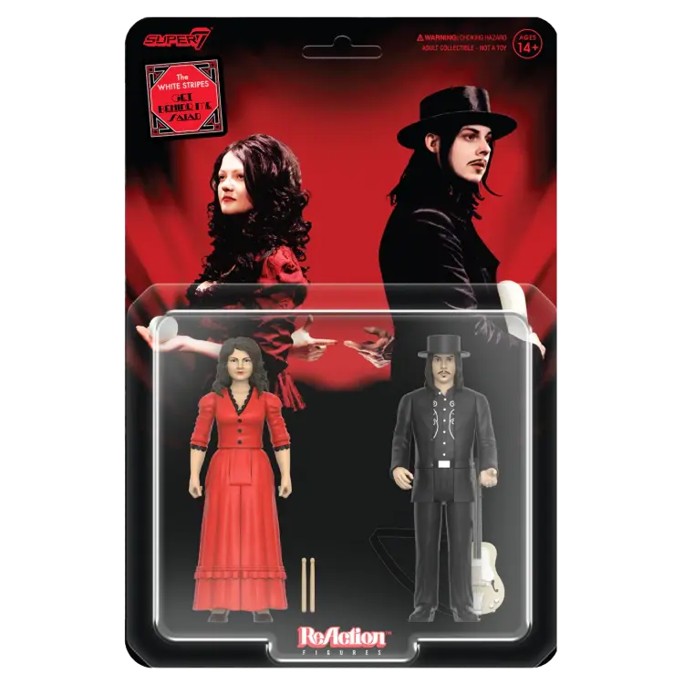 The White Stripes - ReAction Wave 1 The White Stripes 2-Pack (Get Behind Me Satan)