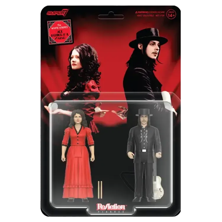 The White Stripes - ReAction Wave 1 The White Stripes 2-Pack (Get Behind Me Satan)