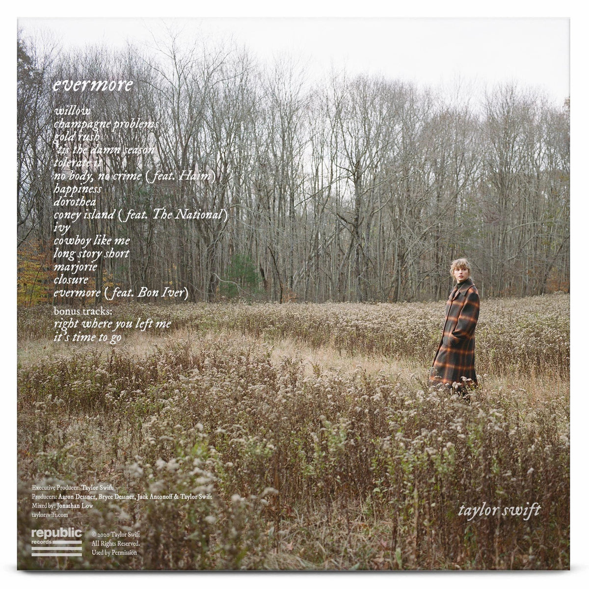 新品未開封　Taylor Swift evermore Evermore- Taylor Swift (Deluxe Dark Green Edition) – Beatsommelier