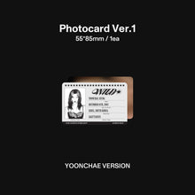 Load image into Gallery viewer, Katseye - Wild (Yoonchae ver.) CD