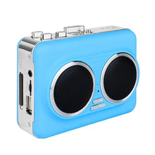 Load image into Gallery viewer, 302 Cassette to MP3 Converter Tape Player Portable Dual Speakers