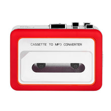 Load image into Gallery viewer, 302 Cassette to MP3 Converter Tape Player Portable Dual Speakers