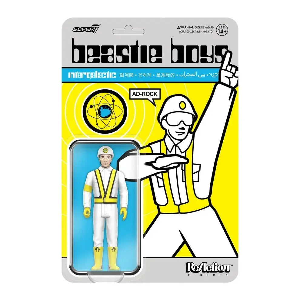 Beastie Boys - ReAction+ Action figure Wave 04- Ad-Rock (Intergalactic Crossing Guard)