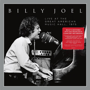 Billy Joel - Live At The Great American Music Hall 1975
