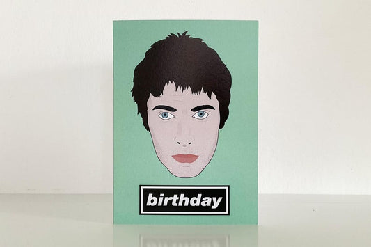 Birthday – Liam Gallagher Greeting Card