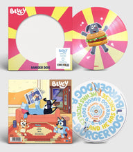 Load image into Gallery viewer, Bluey - Burger Dog / Bluey Theme Tune (Burger Dog Version) 7&quot; picture disc (RSD 2025) (RSD 2025)