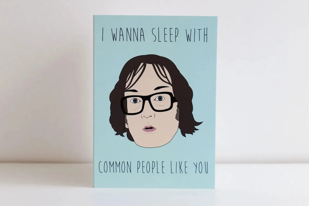 Common People – Jarvis Cocker Greeting Card