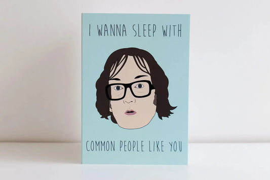 Common People – Jarvis Cocker Greeting Card