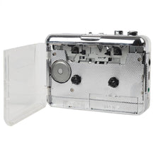 Load image into Gallery viewer, Copper Flywheel Tape Converter Type-C Cassette to MP3 Player (Transparent)