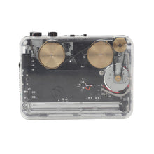 Load image into Gallery viewer, Copper Flywheel Tape Converter Type-C Cassette to MP3 Player (Transparent)