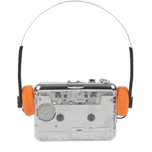 Load image into Gallery viewer, Copper Flywheel Tape Converter Type-C Cassette to MP3 Player (Transparent)