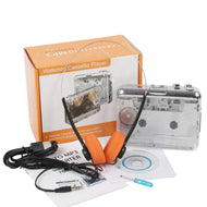 Copper Flywheel Tape Converter Type-C Cassette to MP3 Player (Transparent)