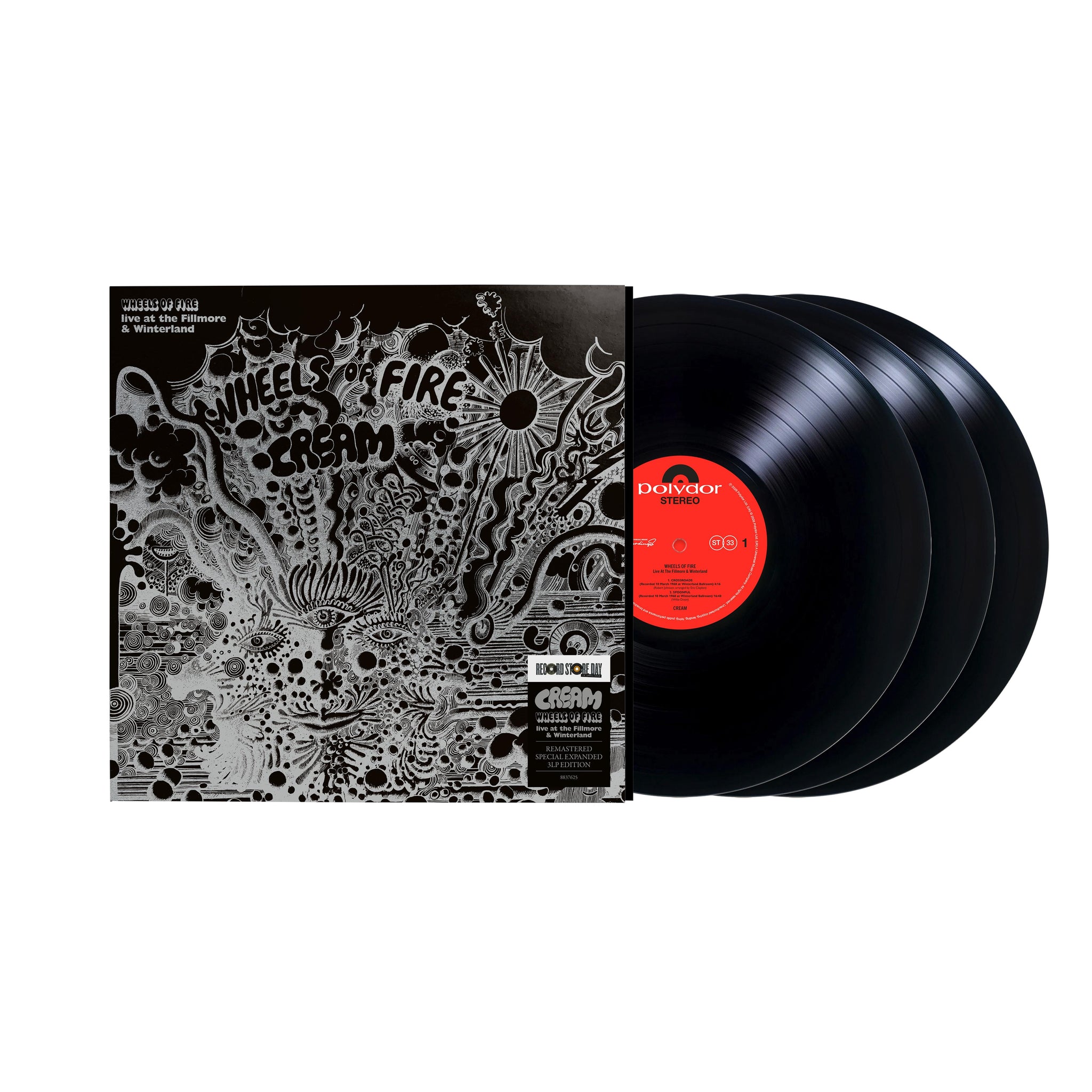 Cream - Wheels Of Fire: Live At The Fillmore & Winterland (RSD