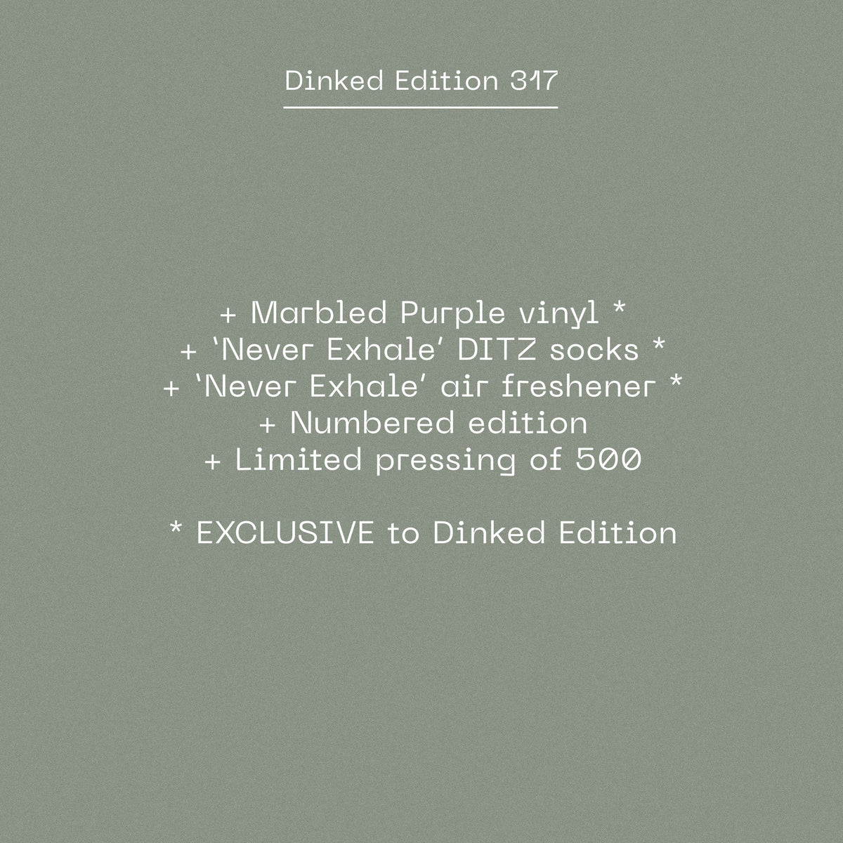 DITZ - Never Exhale