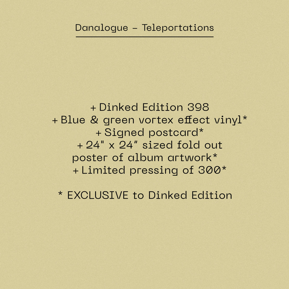Danalogue - Teleportations