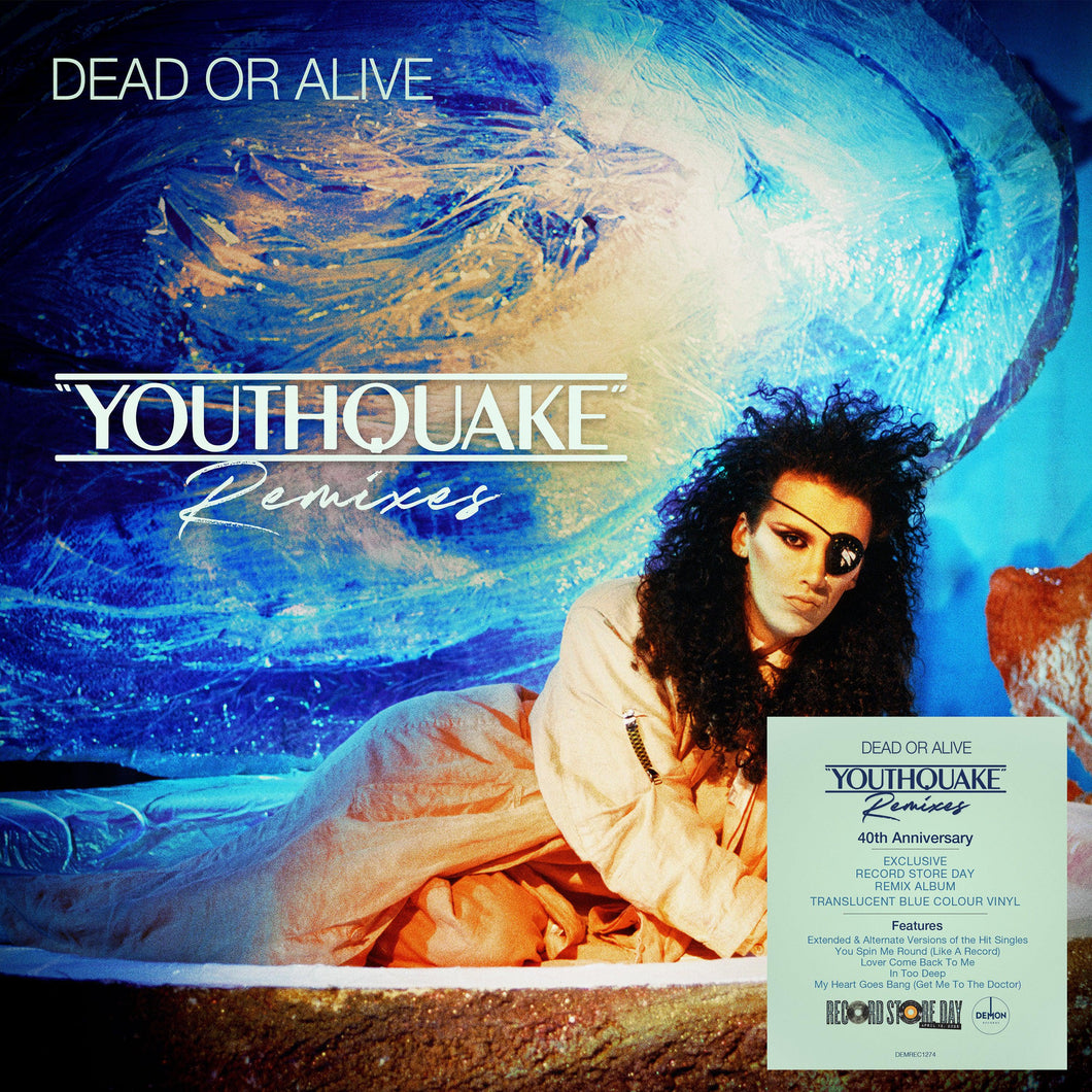 Dead Or Alive - Youthquake Remixes (140g Translucent Blue vinyl) (RSD 2025)