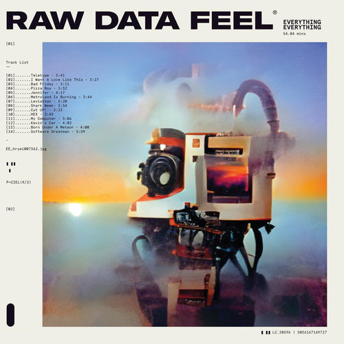 Everything Everything - Raw Data Feel CD