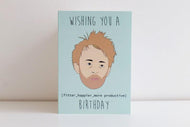 Fitter, Happier – Thom Yorke Greeting Card