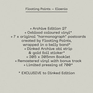 Floating Points - Elaenia (10 Year Anniversary)
