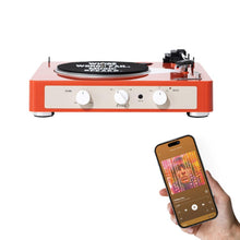 Load image into Gallery viewer, Gadhouse Brad Retro MK II Bluetooth Turntable