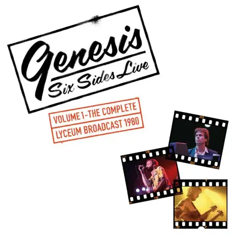 Genesis - Six Sides Live, Vol. 1: The Complete Lyceum Broadcast, 1980 (3LP)