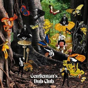 Gentleman's Dub Club - Down to Earth (Opaque Brown / Swamp Green Splat)
