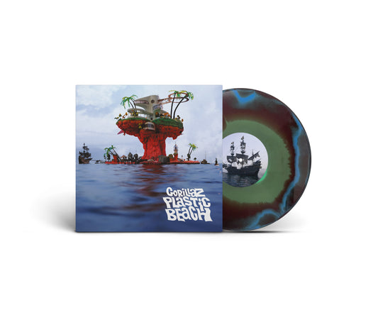 Gorillaz - Plastic Beach - Limited Hand-Pressed Colour 1LP