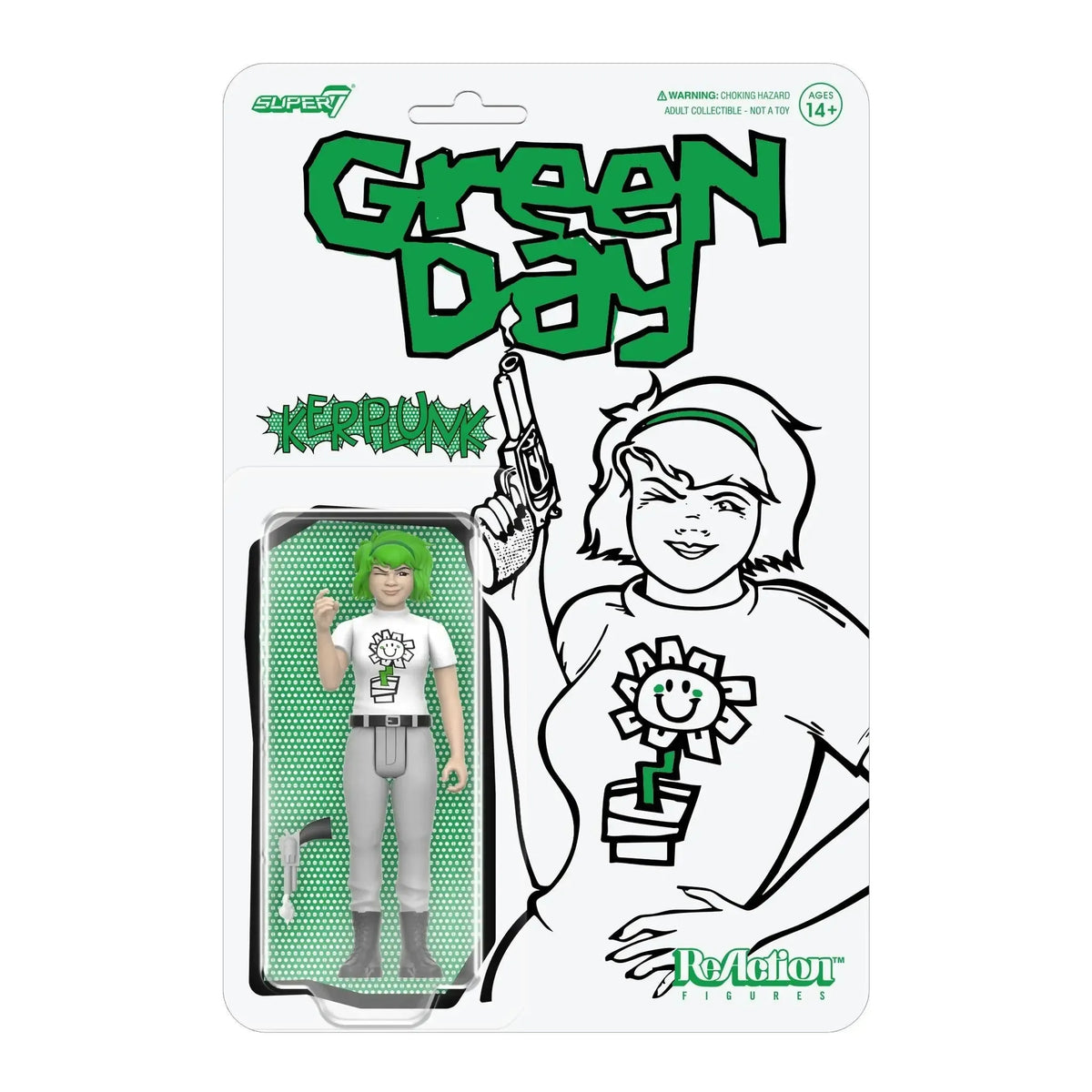 Green Day ReAction Action Figure - Kerplunk Girl