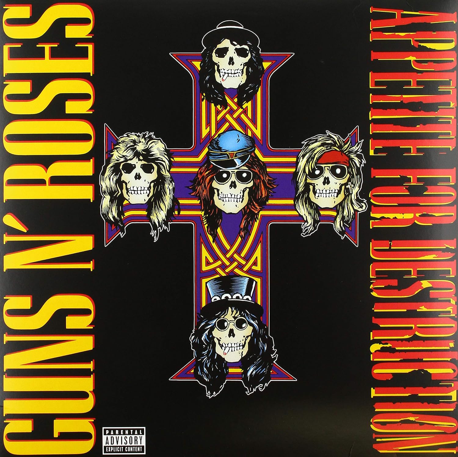 洋楽 Guns N' Roses Appetite For Destruction Guns N' Roses - Appetite For Destruction – Vinilo Record Store