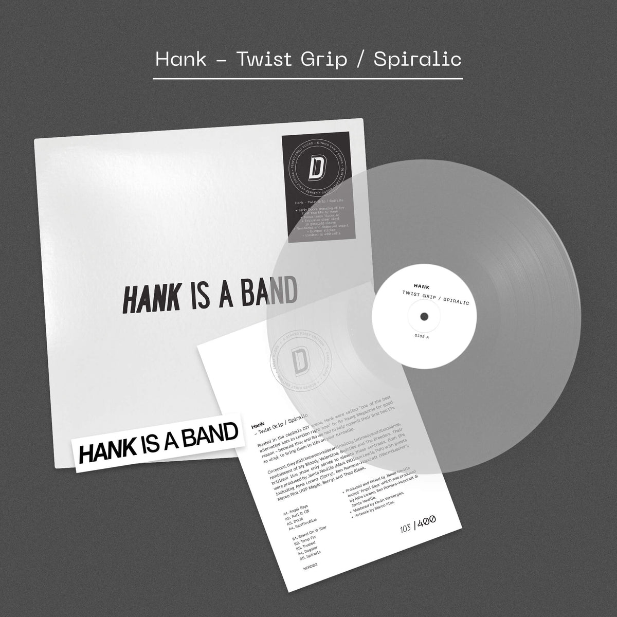 Hank - Twist Grip / Spiralic