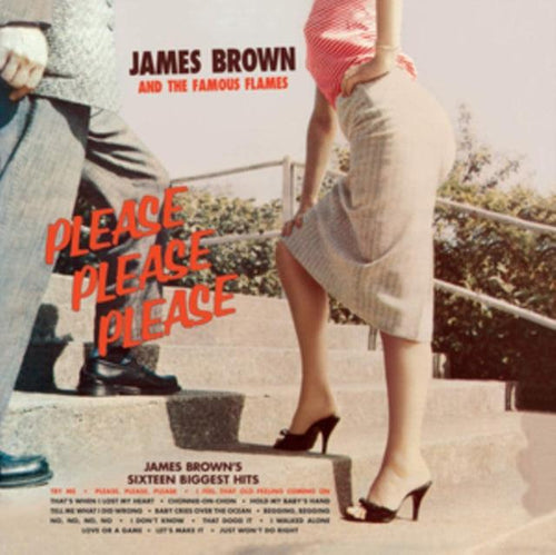 JAMES BROWN - PLEASE. PLEASE. PLEASE (LIMITED SOLID RED VINYL)