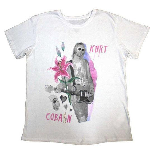 Kurt Cobain – Flower T-Shirt