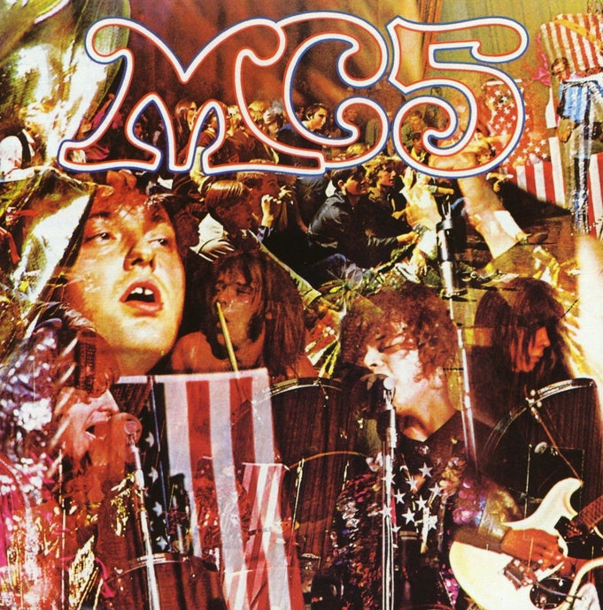 MC5 - Kick Out The Jams ltd 140g Clear & Red / Black Splatter vinyl