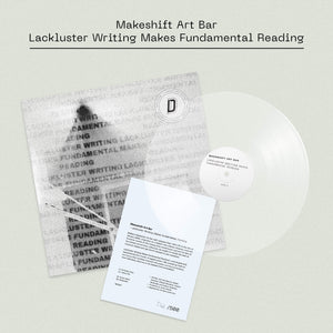 Makeshift Art Bar - Lackluster Writing Makes Fundamental Reading