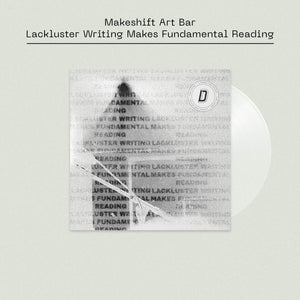 Makeshift Art Bar - Lackluster Writing Makes Fundamental Reading