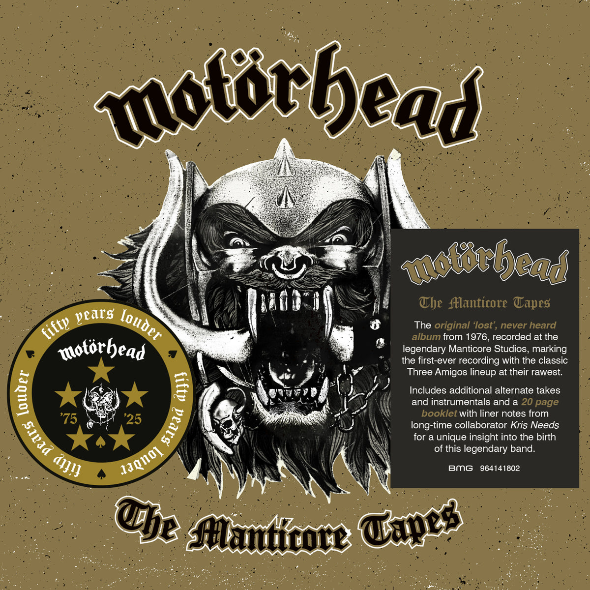 Motorhead - The Manticore Tapes