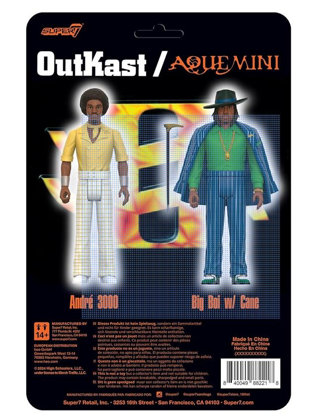 Outkast Aquemini Big Boi and André 3000 - Outkast Action Figures