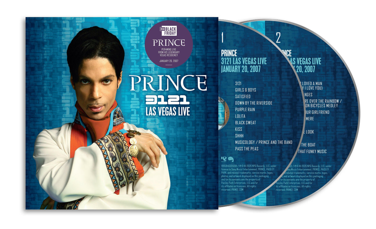 Prince - 3121 Las Vegas Live - RSD Black Friday 2026 CD