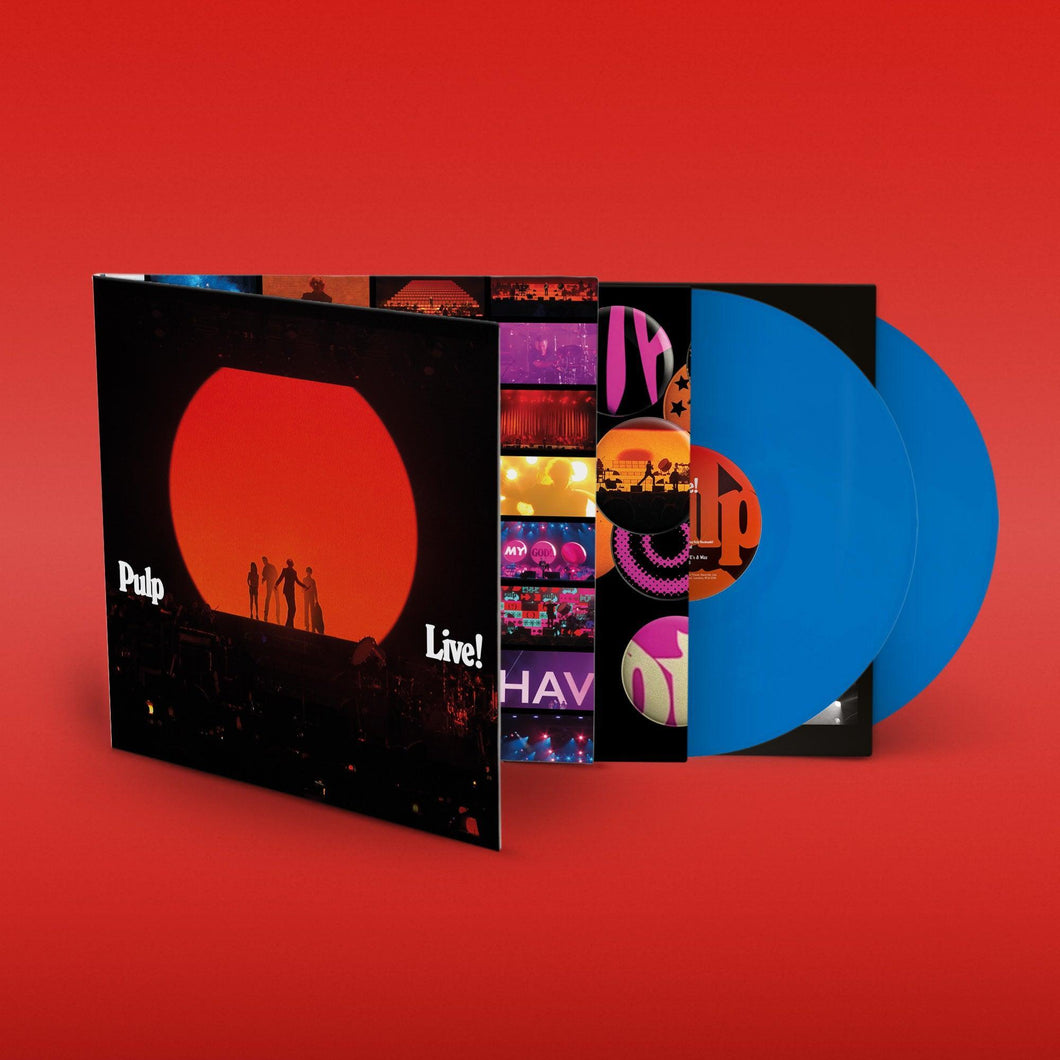 Pulp - Live! (2LP) | Blue Vinyl & Standard Editions | Vinilo