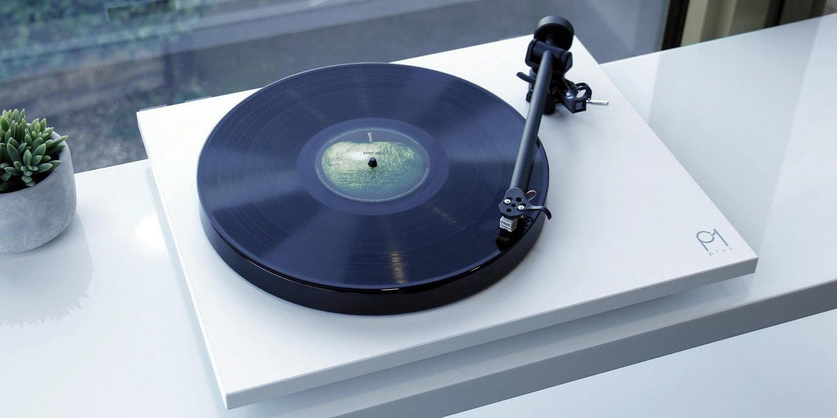 Rega Planar 1 Plus Matt White Turntable
