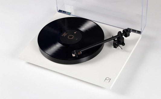 Rega Planar 1 Plus Matt White Turntable