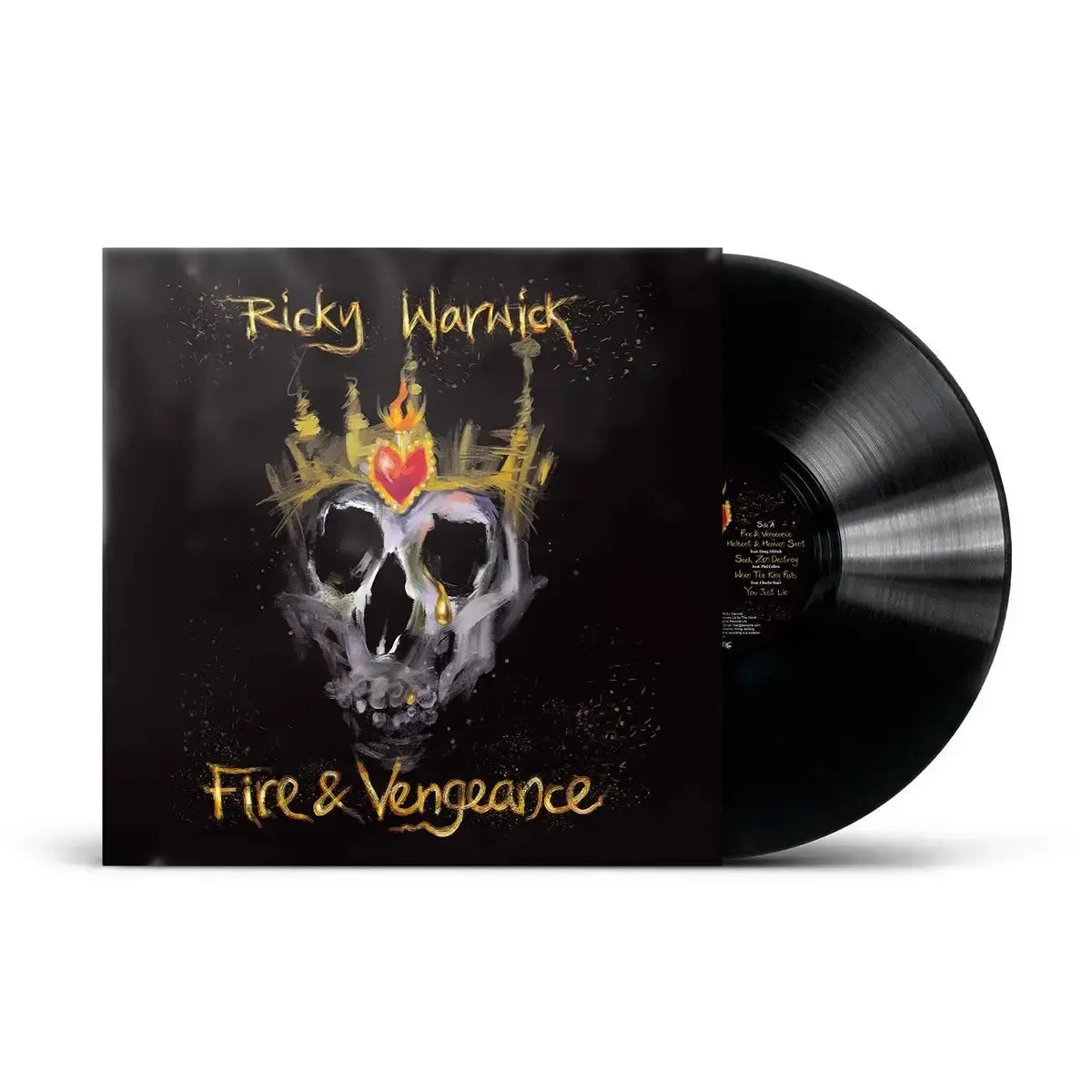 Ricky Warwick - Fire & Vengeance - Vinilo Instore & Signing